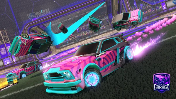 A Rocket League car design from Solivrae
