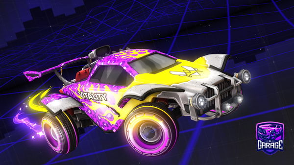 A Rocket League car design from squeak1234