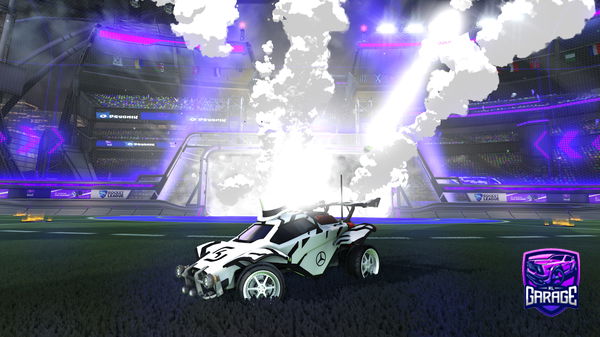 A Rocket League car design from areufastxd
