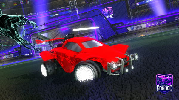 A Rocket League car design from SillyJp