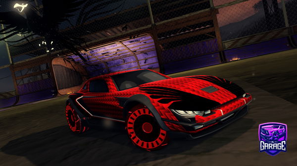 A Rocket League car design from Misha76_