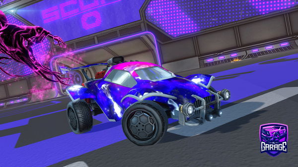 A Rocket League car design from Mossye