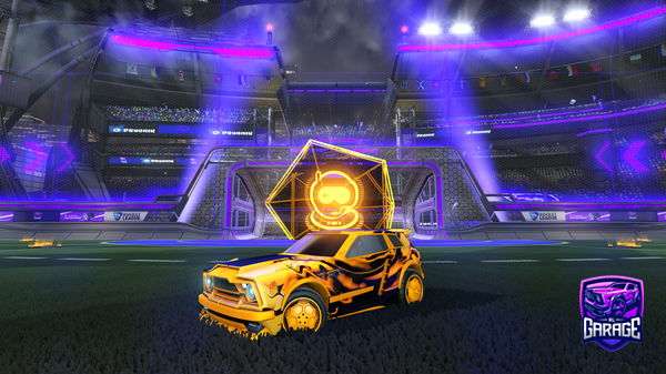 A Rocket League car design from Oreocookie45