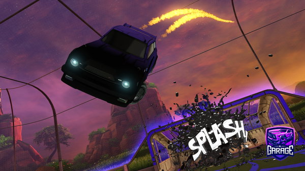 A Rocket League car design from vixxds