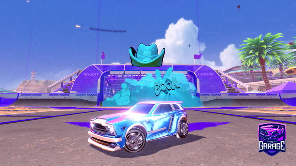 A Rocket League car design from Football1017