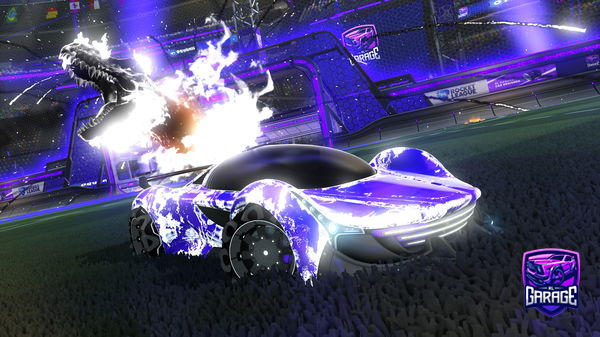 A Rocket League car design from RetroboT