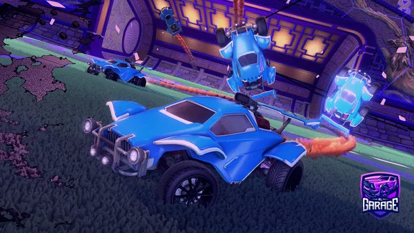 A Rocket League car design from SpacemanEv22