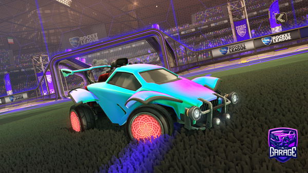 A Rocket League car design from MeatKazoo