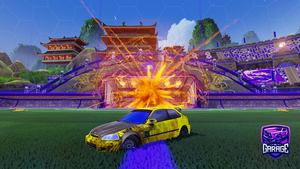 A Rocket League car design from misaaarl