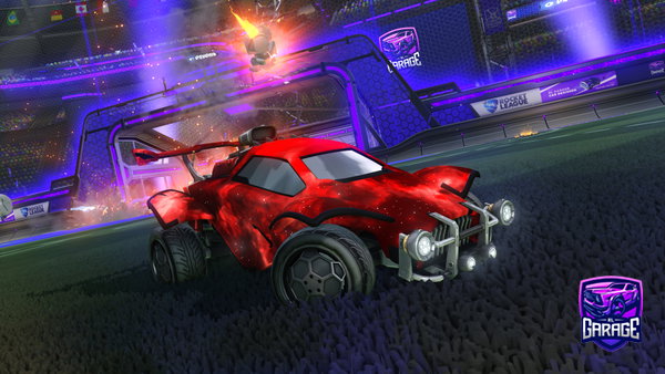 A Rocket League car design from MaikyRomain