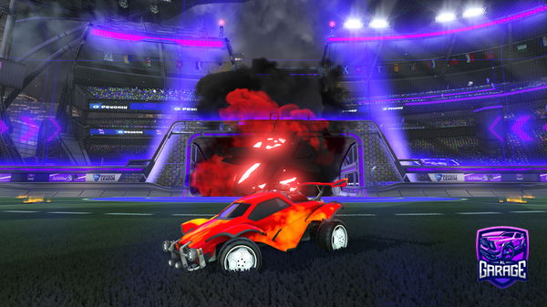 A Rocket League car design from Combomaker