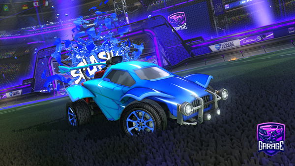 A Rocket League car design from supertroning