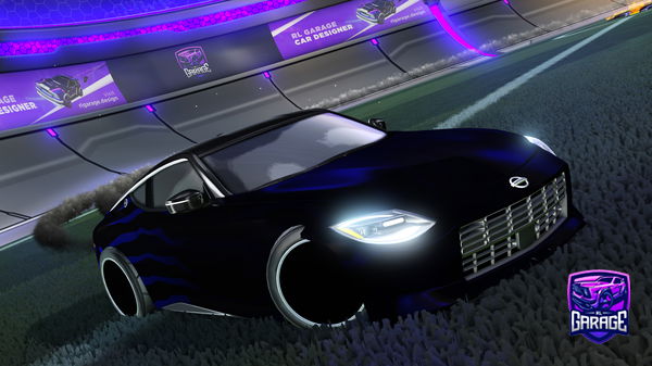 A Rocket League car design from Flamingfow33