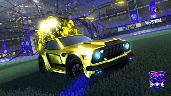 A Rocket League car design from NetfishHun