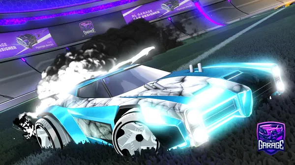 A Rocket League car design from Devxn5006