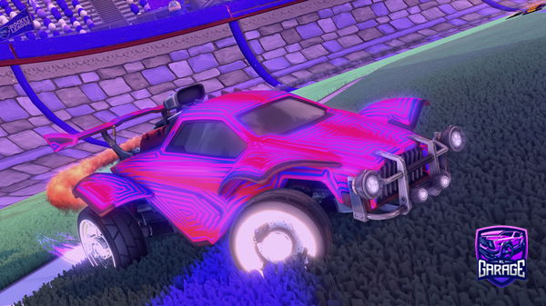 A Rocket League car design from AyTeVe