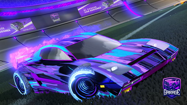 A Rocket League car design from Wolf_07