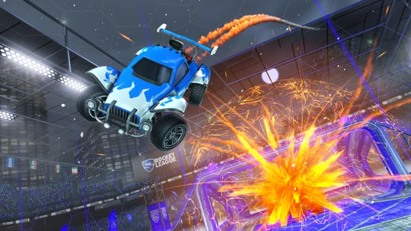 A Rocket League car design from abdullahamk