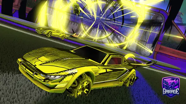 A Rocket League car design from irosario78