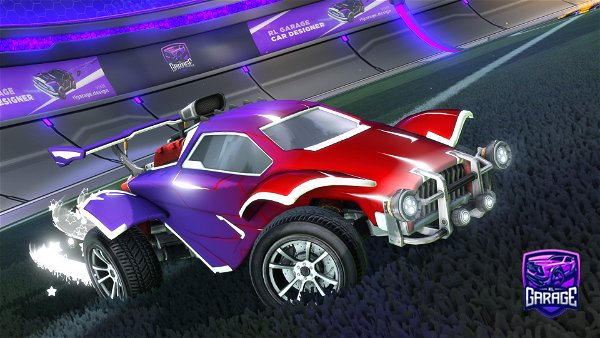 A Rocket League car design from CookieCat_