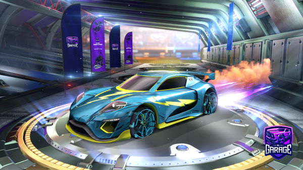 A Rocket League car design from BANANA165