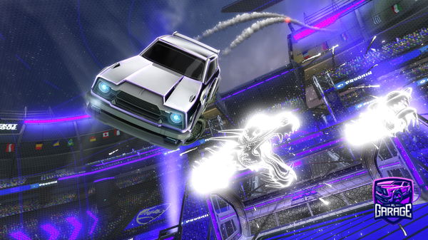 A Rocket League car design from Giratina