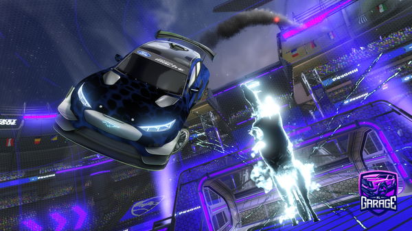 A Rocket League car design from Acoshy