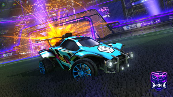 A Rocket League car design from Musty260