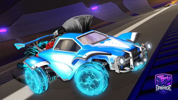 A Rocket League car design from Shooteo2313