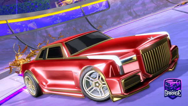 A Rocket League car design from ThatTaki567