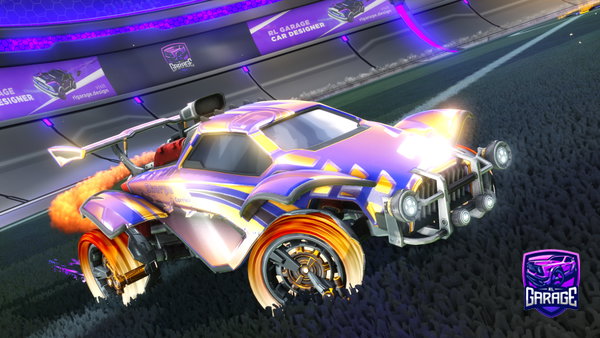 A Rocket League car design from Avatar_Swga