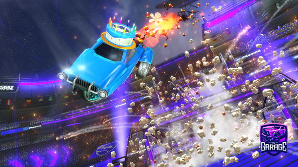 A Rocket League car design from MILOSZXVX