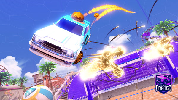 A Rocket League car design from Theopopol