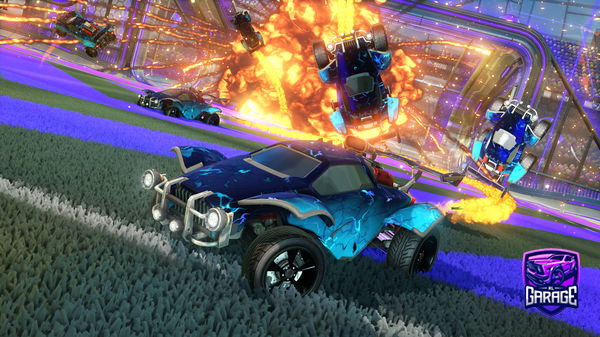 A Rocket League car design from sorasaiyan