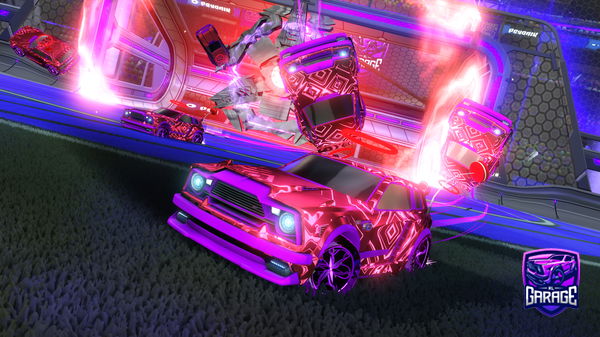 A Rocket League car design from Nukedjack