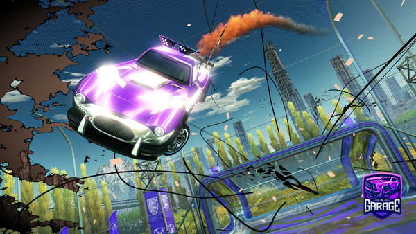 A Rocket League car design from masterofthegame