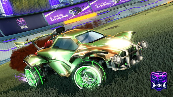 A Rocket League car design from dangerduck
