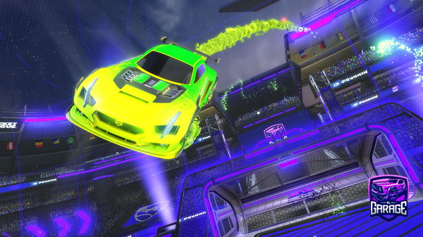 A Rocket League car design from kartezhtrade