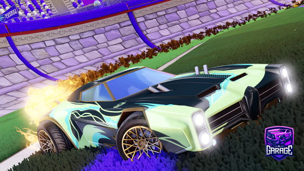 A Rocket League car design from Visual_Sound376