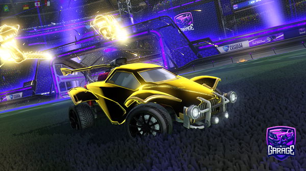 A Rocket League car design from royvidalml