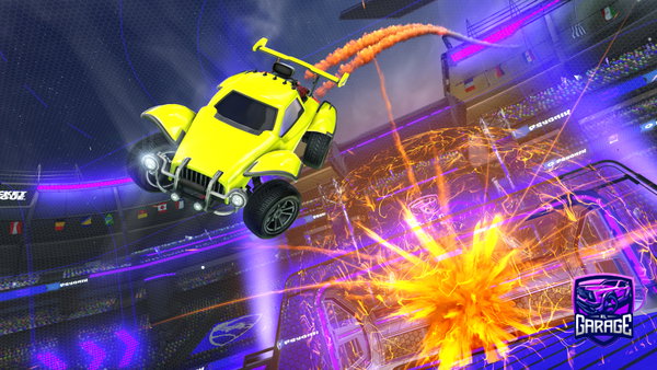 A Rocket League car design from Jeka_Vish
