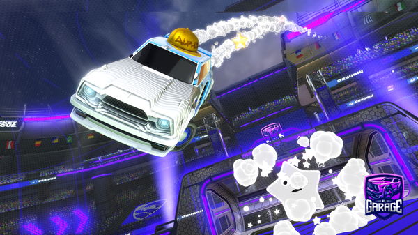 A Rocket League car design from MantarayNintendoSwitch