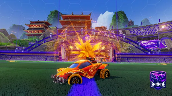 A Rocket League car design from JDGG77