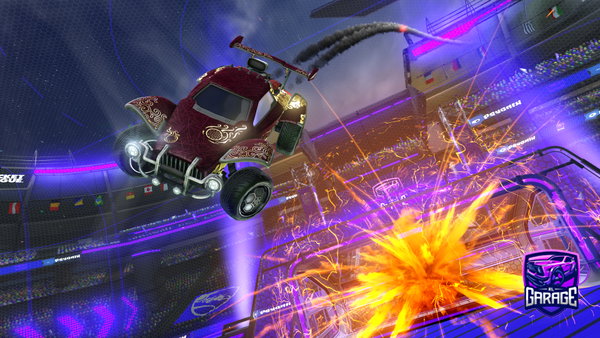 A Rocket League car design from Atlanta4444