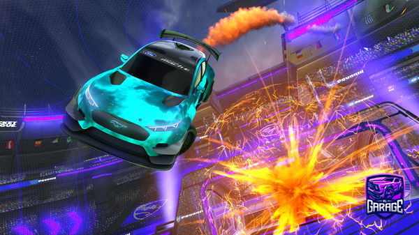 A Rocket League car design from Yako2020