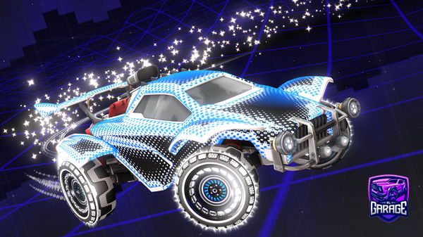 A Rocket League car design from Vzzxo