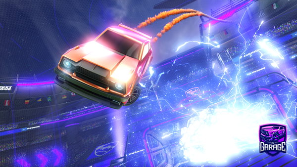 A Rocket League car design from Ronkey