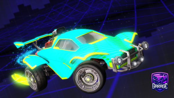 A Rocket League car design from I_love_Rocket