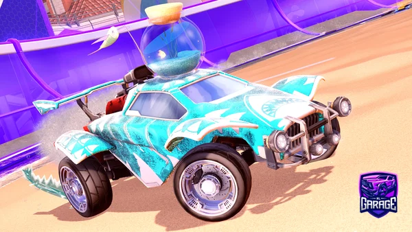A Rocket League car design from ItsBiscuit