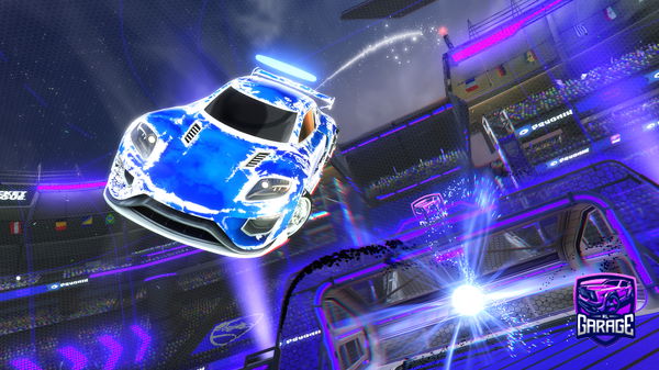 A Rocket League car design from Peanut10tottie